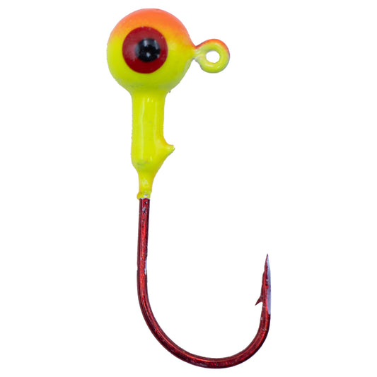 Crappie King Round Jig Head, Pack of 7