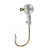 Painted Ball Head Jigheads with Bronze Hooks, Pack of 25