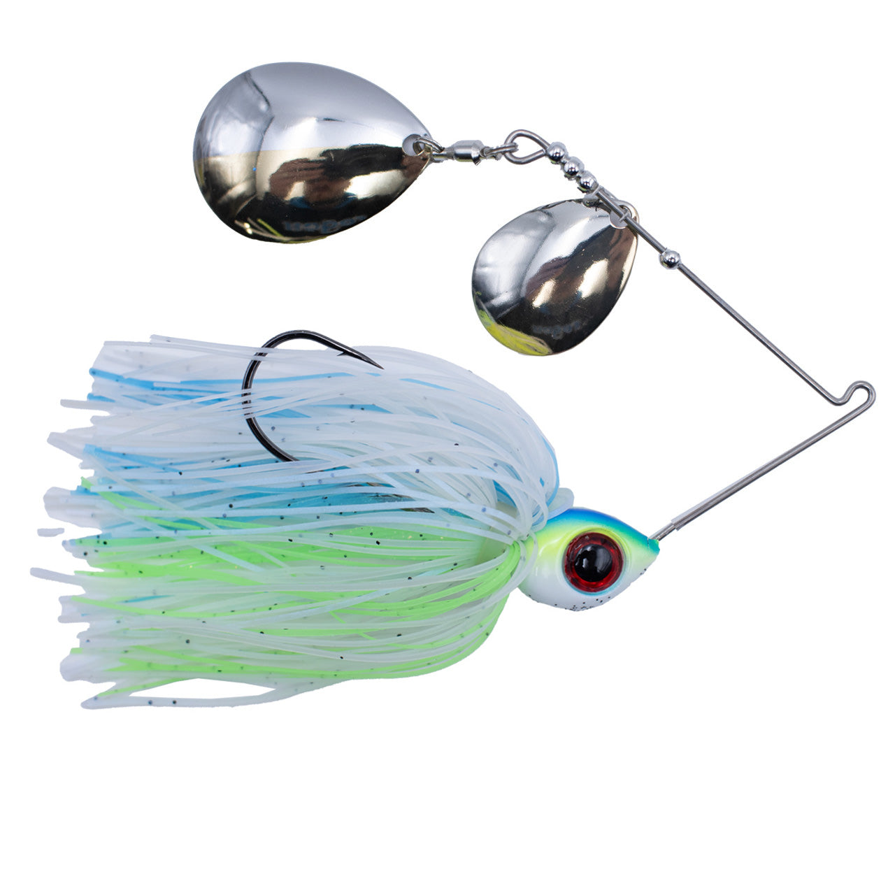 colorado fishing lure Spinnerbait - NIGHT BITE - Black For best results Power Blade Compact Double Colorado