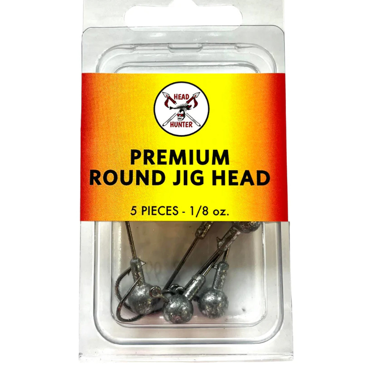 Premium Round Natural Jig Heads | Head Hunter Lures – Head Hunter