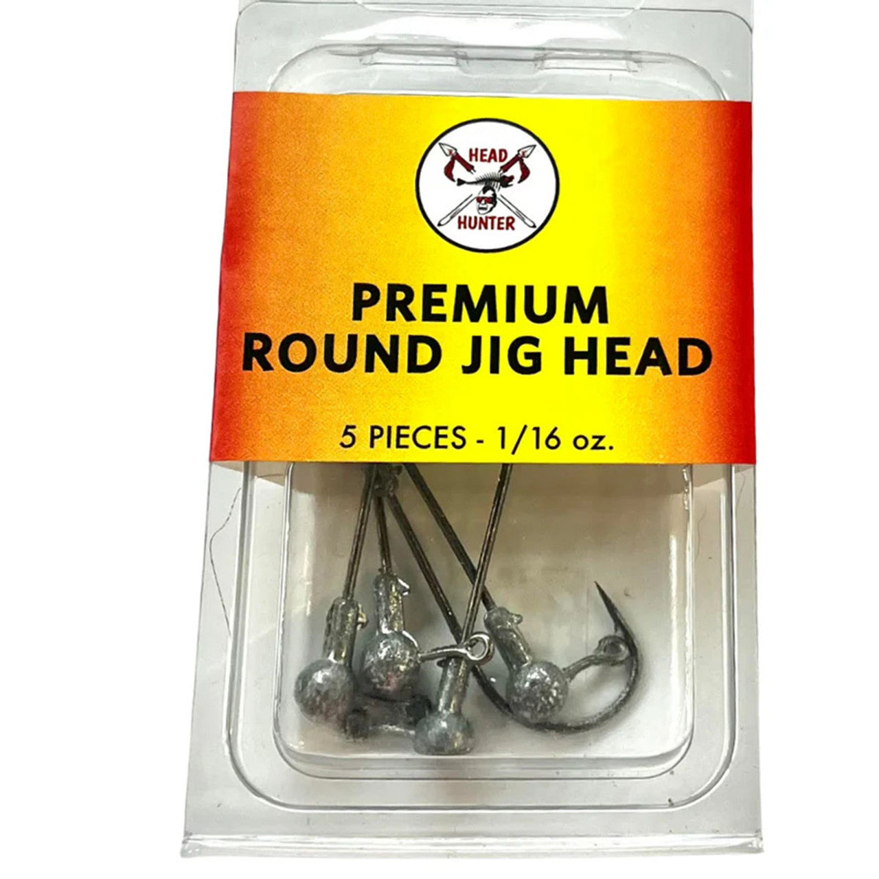 Premium Round Natural Jig Heads | Head Hunter Lures – Head Hunter