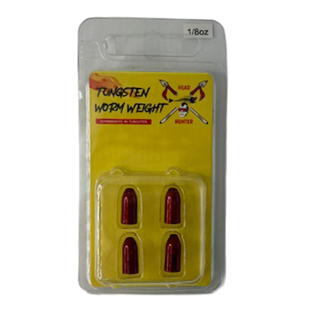 Tungsten Worm Weight, Pack of 4
