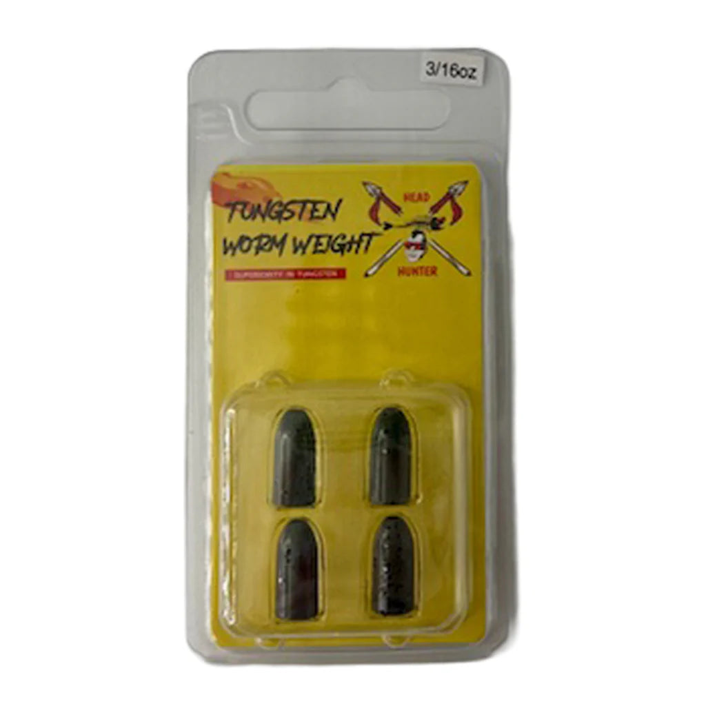 Tungsten Worm Weight, Pack of 4