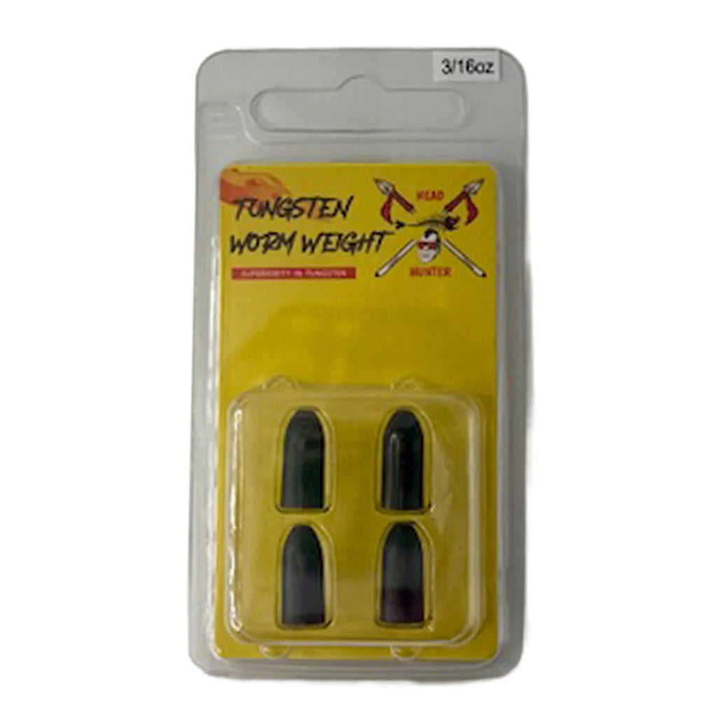Tungsten Worm Weight, Pack of 4
