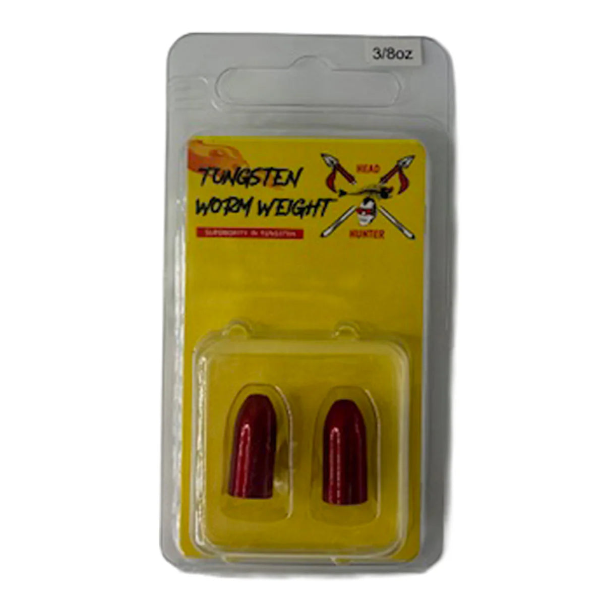 Tungsten Worm Weight, Pack of 2