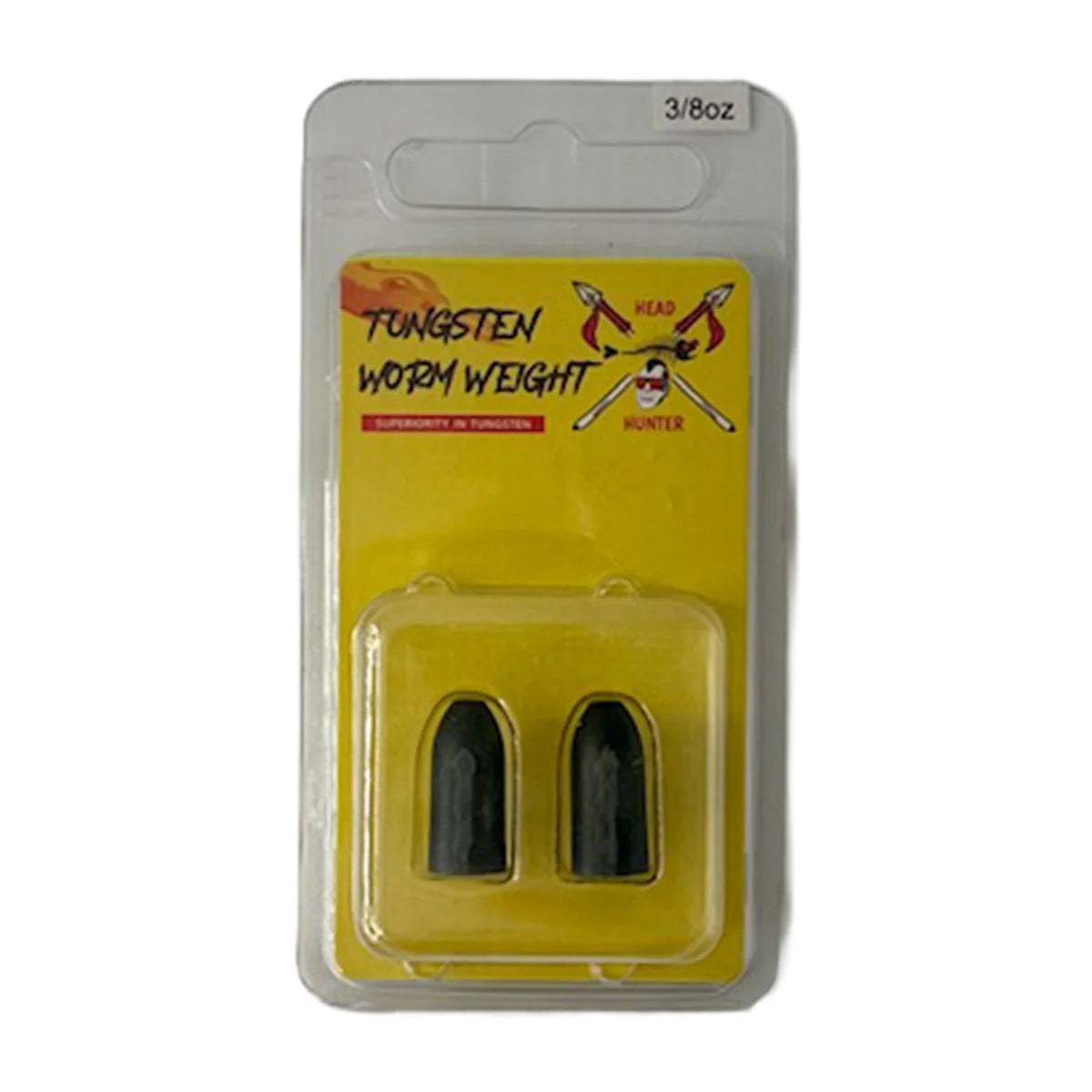 Tungsten Worm Weight, Pack of 2