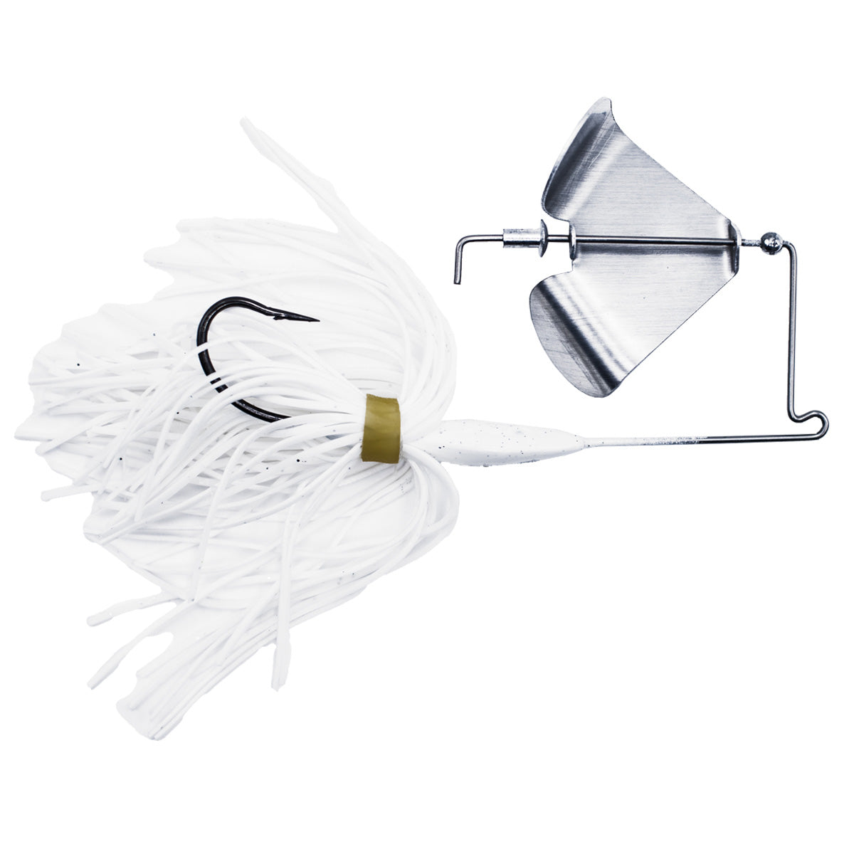 Head Hunter Buzz Bait in White