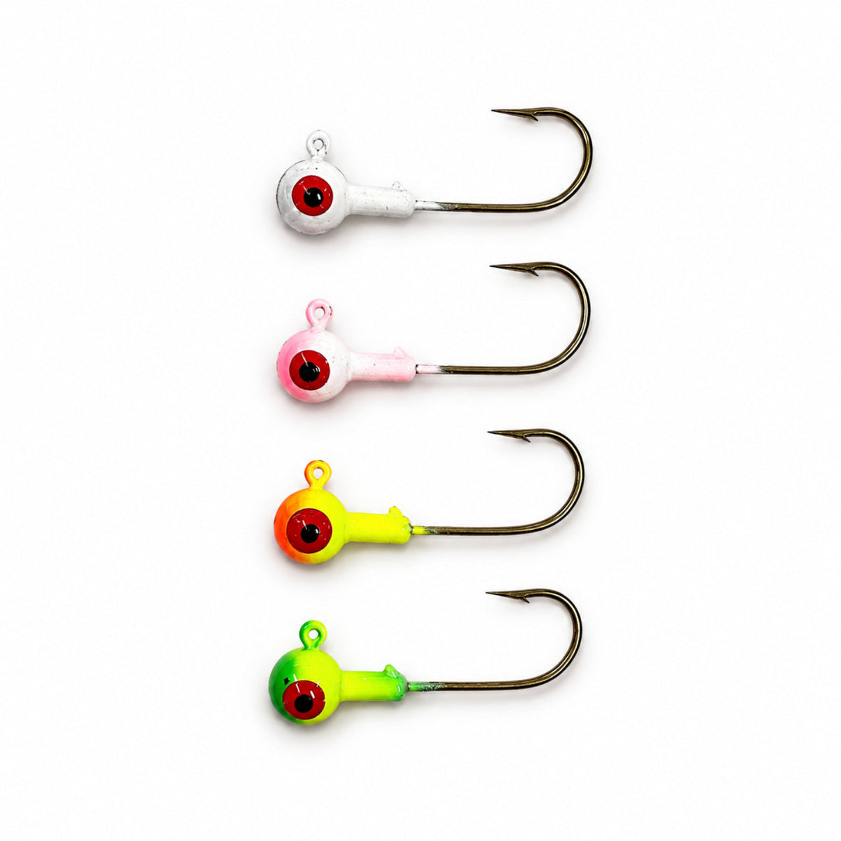 2-Color Round Jig Head Kit- 1/16oz & 1/8oz